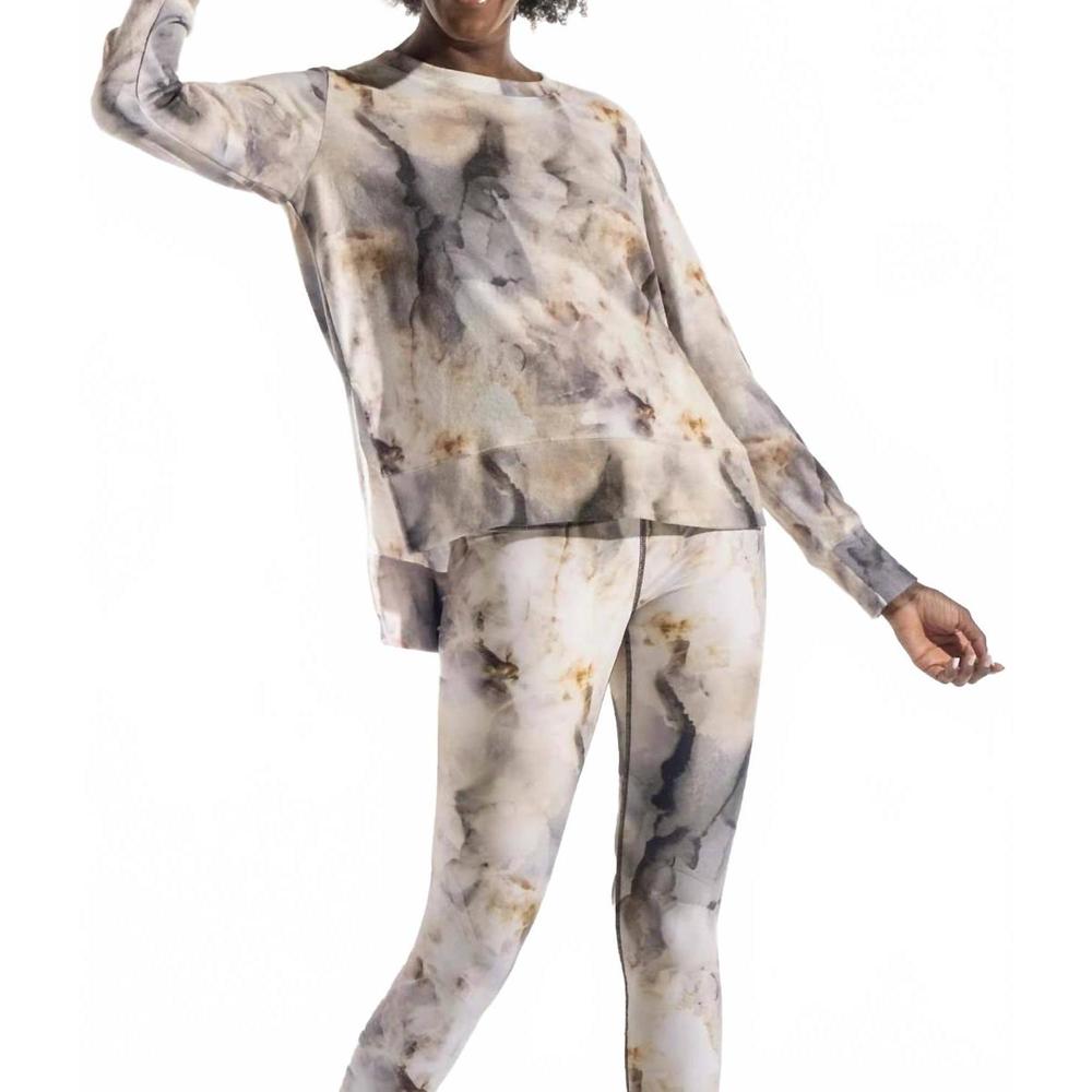 NEW PLAYGROUND soft dreamy dye hi-lo sweatshirt in mutli